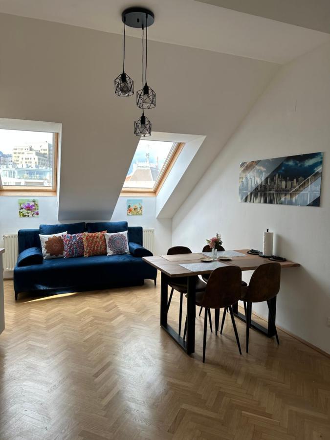 Klimatisiertes Dachgeschoss City Apartment In Zentrum Wiens Экстерьер фото