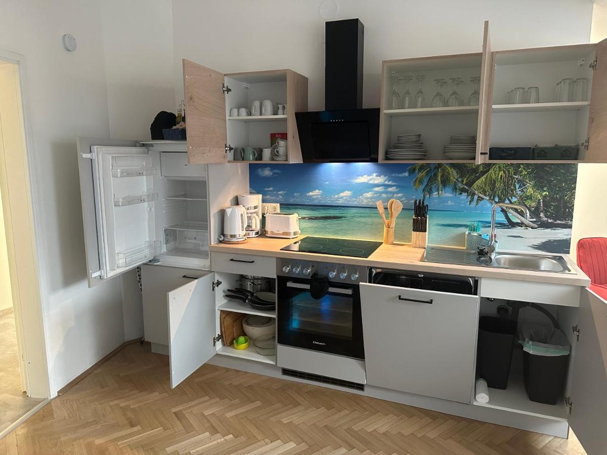 Klimatisiertes Dachgeschoss City Apartment In Zentrum Wiens Экстерьер фото