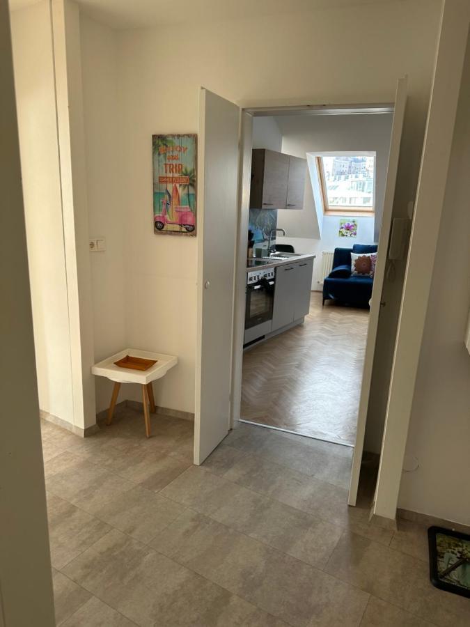 Klimatisiertes Dachgeschoss City Apartment In Zentrum Wiens Экстерьер фото