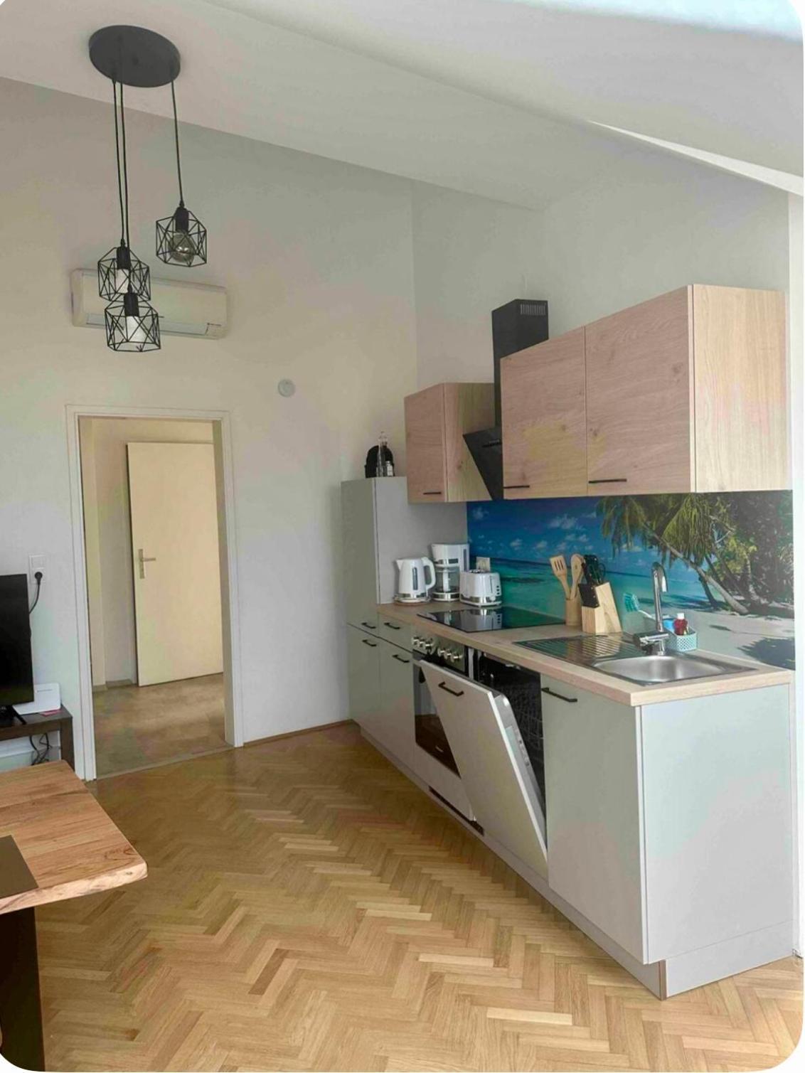 Klimatisiertes Dachgeschoss City Apartment In Zentrum Wiens Экстерьер фото